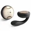 LELO IDA Vibreur à Télécommande pour Couple avec Vibrations et Rotations, Black
