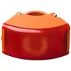 Éclairage vélo arrière led USB Bookman Curve Orange 22/32 mm 720079