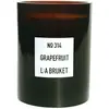 L:A BRUKET - Bougie parfumée Grapefruit - 260g Non teinté 260 g