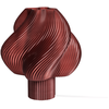 Lampe de table rouge cerise 34 cm Soft serve grande - Crème Atelier