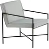 Venture Home 15578-995 Sections, 100% Polyester côtelé, métal, Noir/Gris