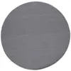 Non communiqué - Tapis en coton et laine gris clair Jaipur Diamètre 200 cm