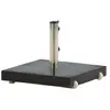 PARIS PRIX Pied de parasol carré en granite stathera 50cm gris