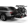 Porte velo sur boule d attelage thule velospace xt 3 939001   3 velos noir