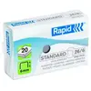 Rpid RAPID Lot de 5 Boites de 1000 agrafes standard 26/6 galvanisées