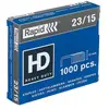 Rapid 24869600 boîte de 1000 agrafes 23 15 mm galva