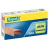 Rapid standard agrafes en couche de cuivre 24 6 x1000 24855700