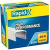Rexel Rapid strong agrafes 24 6 x5000 24859900
