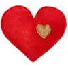 Jouet pour chat Dogman Valle Heart Rouge 10x24 cm 331363