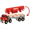 BRIO Camion de Transport de Bois Ravensburger - Rouge - Bois - 223x40x133 mm
