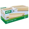 Brio Brio - 33334 - Circuit De Train En Bois - Petites Droites