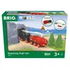 Circuit Locomotive à piles à vapeur - BRIO World - 36017 - Circuit en bois - Rouge