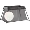 Lit parapluie BabyBjörn Light Noir + Drap housse blanc