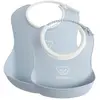 BabyBjörn Ensemble Bavoirs, lot de 2 - Bleu pastel