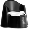 BabyBjörn Pot Fauteuil Enfant - BABYBJORN - Noir/Blanc - Confortable et Facile à Utiliser