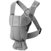 Childhome BabyBjörn - Porte-bébe Mini en mesh Gris clair taille unique