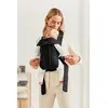 BabyBjörn Porte-bébé Mini - Tissé - Noir - Support avan - Convivial