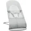 Childhome BabyBjörn Transat Balance Soft - Argent/Blanc / Mesh / Gris clair