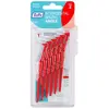 Brossettes interdentaires - TePe - Angle - Rouge - 0.5mm - 6 pièces