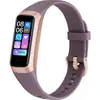 INF Montre connectée avec moniteur de fréquence cardiaque et de tensio...