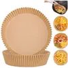 Papier jetable pour friteuse Air Fryer - INF - 50 pièces - Marron