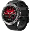 Montre intelligente - INF - Montre de sport - Étanche 10 Atm - Suivi fréquence cardiaque - Noir