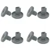 INF Roulettes de panier pour lave-vaisselle, paquet de 8 DarkGrey 40 mm
