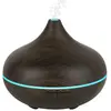 Humidificateur d'air pour bébé lampe LED - INFINI VAPE - Capacité 500 ml - Motif bois foncé