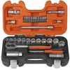 BAHCO Jeu de douilles 1/4 po et 3/8 po 34 pcs S330