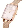 Montre Femme DANIEL WELLINGTON QUADRO en Acier Rose - 240239