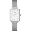 Montre Femme - DANIEL WELLINGTON - QUADRO - Acier - Gris - Analogique