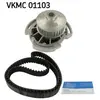 SKF Pompe à eau + kit de courroie de distribution, par ex. pour VW, Seat