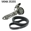 Jeu de courroies trapézoïdales à nervures SKF VKMA 35355