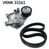 Kit Courroie Striée Multiple En V Citroen 1.6Hdi