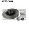 Disque de frein SKF VKBD 1009 arrière, plein, 1 pièce
