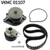SKF Pompe à eau + kit de courroie de distribution, par ex. pour VW, Seat