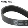 Courroie trapézoïdale à nervures SKF VKMV 7PK990
