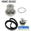SKF Pompe à eau + kit de courroie de distribution, par ex. pour Vauxhall, Opel