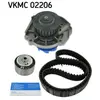 SKF Pompe à eau + kit de courroie de distribution, par ex. pour Fiat, Lancia