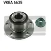 SKF Roulement de roue pour SKODA: Roomster, Fabia (Ref: VKBA 6635)