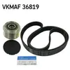 Kit de courroies d'accessoires SKF VKMAF 36819 - Réf. VKMAF 36819