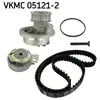 SKF Pompe à eau + kit de courroie de distribution, par ex. pour Opel, Vauxhall