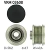 Poulie roue libre, alternateur VKM 03608 SKF VKM03608