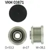 Poulie roue libre, alternateur VKM 03871 SKF VKM03871