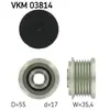 Poulie roue libre, alternateur VKM 03814 SKF VKM03814