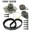 SKF Pompe à eau + kit de courroie de distribution, par ex. pour Ford, Volvo