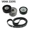 Kit de courroies d'accessoires SKF VKMA 33095 - Réf. VKMA 33095
