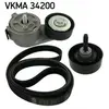 Kit de courroies d'accessoires SKF VKMA 34200 - Réf. VKMA 34200