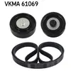 Kit de courroies d'accessoires SKF VKMA 61069 - Réf. VKMA 61069