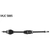 SKF Cardan pour FORD: S-Max, Mondeo, Galaxy (Ref: VKJC 5885)